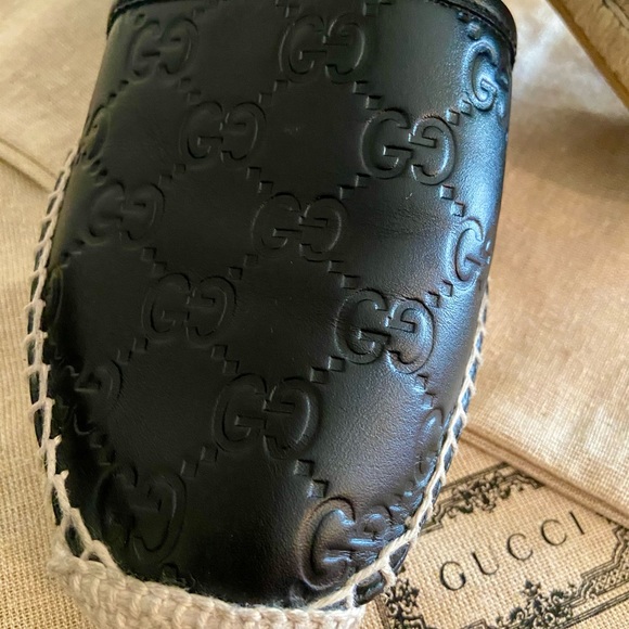 🔥AUTHENTIC GUCCI LEATHER ESPADRILLES 🔥 - Picture 13 of 13
